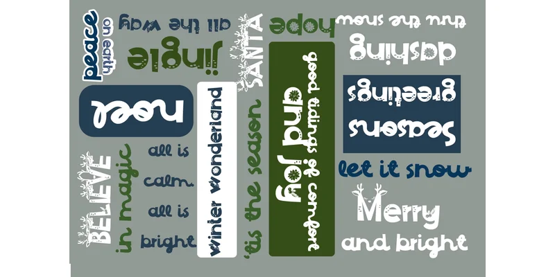 Christmas Deer Duo Font by Illustration Ink by Illustration Ink — Decorative Font — thumbnail 2