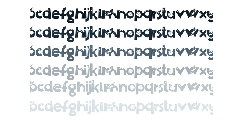 Christmas Deer Duo Font by Illustration Ink by Illustration Ink — Decorative Font — thumbnail 5