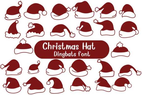 Christmas Hat by Nongyao — Dingbats Font