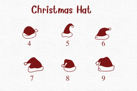 Christmas Hat by Nongyao — Dingbats Font — thumbnail 4