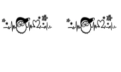 Christmas Heartbeat by Nongyao — Dingbats Font — thumbnail 8