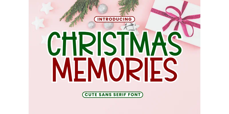 Christmas Memories Font by Letterayu — Sans Serif Font
