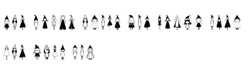 Christmas Minimalist Woman Nn by MOMAT THIRTYONE — Dingbats Font — thumbnail 6