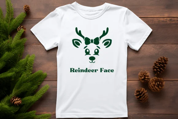 Christmas Reindeer Faces by Heartcraft Atelier — Dingbats Font — thumbnail 5