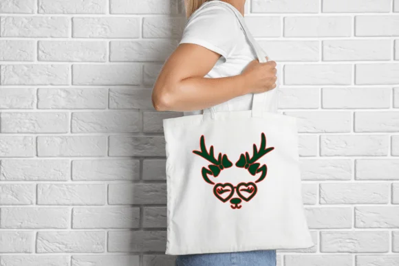 Christmas Reindeer Faces by Heartcraft Atelier — Dingbats Font — thumbnail 6