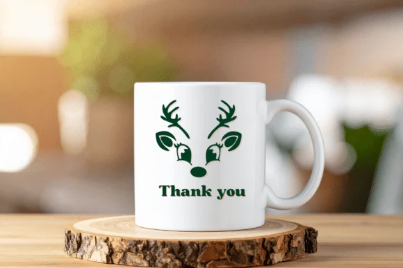 Christmas Reindeer Faces by Heartcraft Atelier — Dingbats Font — thumbnail 7