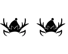 Christmas Reindeer Faces by Heartcraft Atelier — Dingbats Font — thumbnail 8