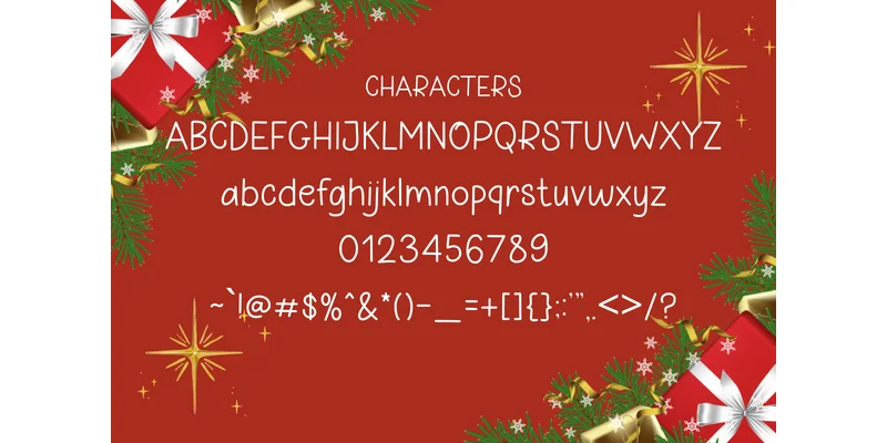 Christmas Shiny Font by CraftedType Studio — Sans Serif Font — thumbnail 3