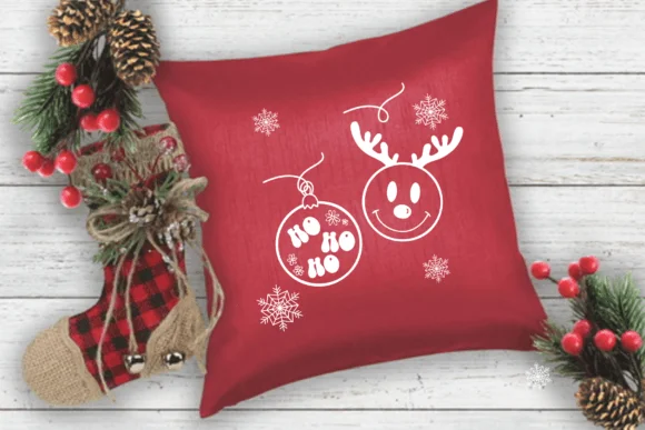 Christmas Smiley by Pui Art — Dingbats Font — thumbnail 6