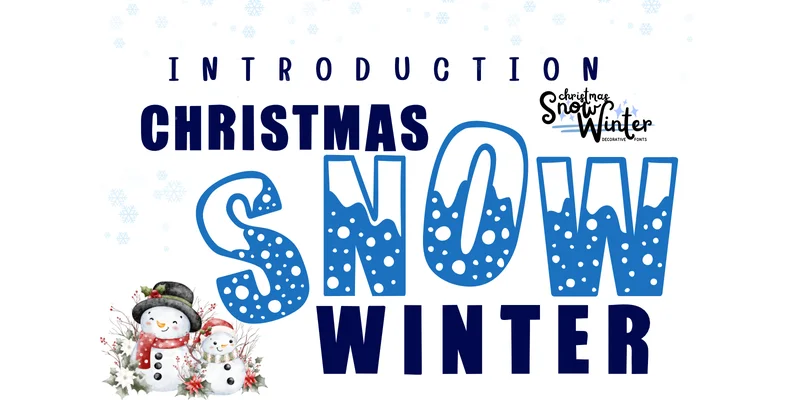 Christmas Snow Winter Font by PraewDesigns by PraewDesigns — Decorative Font