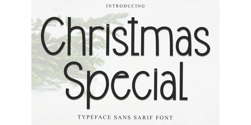 Christmas Special Font by PiPi Creative — Sans Serif Font