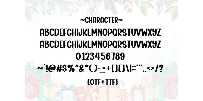 Christmas Spirit Font by SiapGraph — Sans Serif Font — thumbnail 3