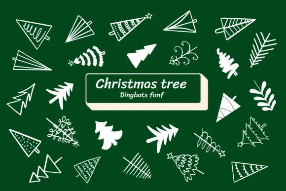 Christmas Tree 1 by Ketsarin — Dingbats Font