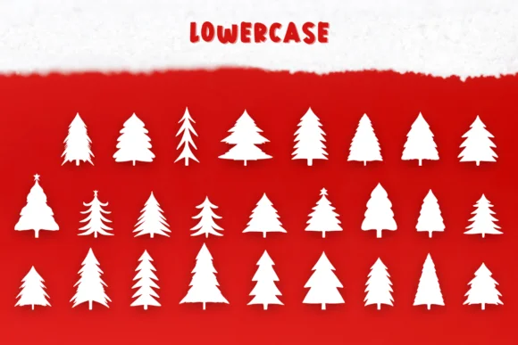 Christmas Tree by Eystore — Dingbats Font — thumbnail 3