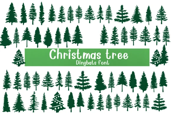 Christmas Tree by Nongyao — Dingbats Font