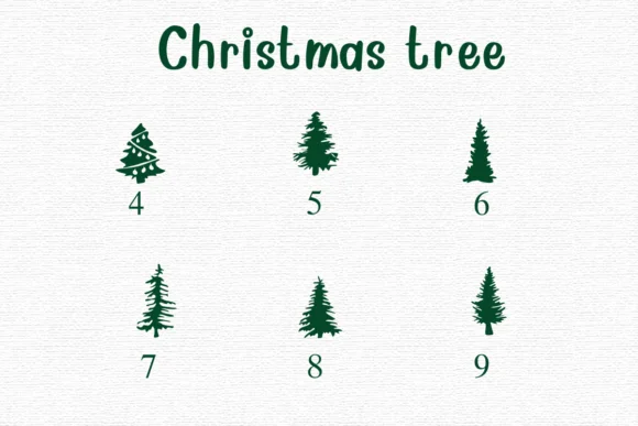 Christmas Tree by Nongyao — Dingbats Font — thumbnail 4