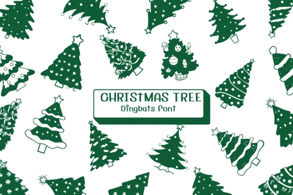 Christmas Tree by Ketsarin — Dingbats Font