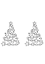 Christmas Tree Doodle by Pui Art — Dingbats Font — thumbnail 8