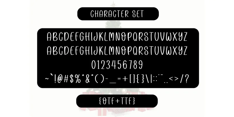 Christmas Tree Font by SiapGraph — Sans Serif Font — thumbnail 3