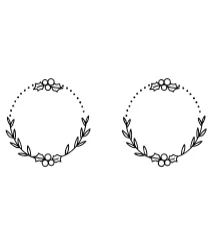 Christmas Wreath Frame by Heartcraft Atelier — Dingbats Font — thumbnail 8