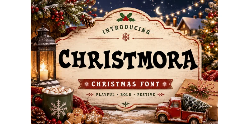 Christmora Font by TypeIQ by TypeIQ โ Display Font
