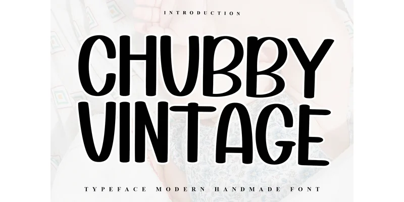 Chubby Vintage Font by Inermedia STUDIO — Sans Serif Font