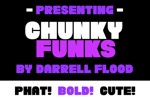 Chunky Funks by Dadiomouse — Slab Serif Font