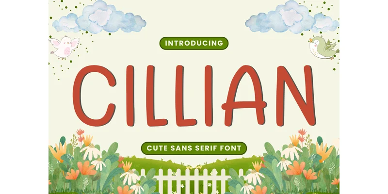 Cillian Font by Letterayu — Sans Serif Font