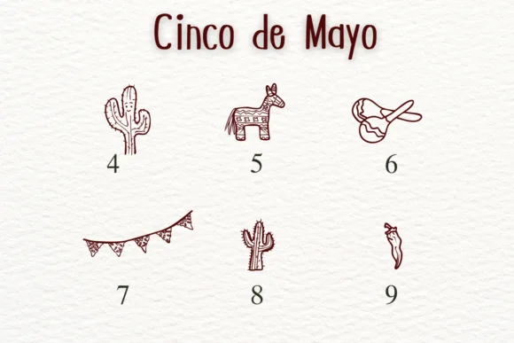 Cinco De Mayo by Nongyao — Dingbats Font — thumbnail 4