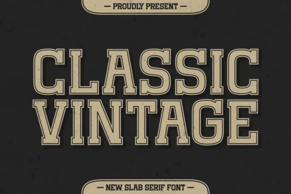Classic Vintage by Refy (7NTypes) — Slab Serif Font