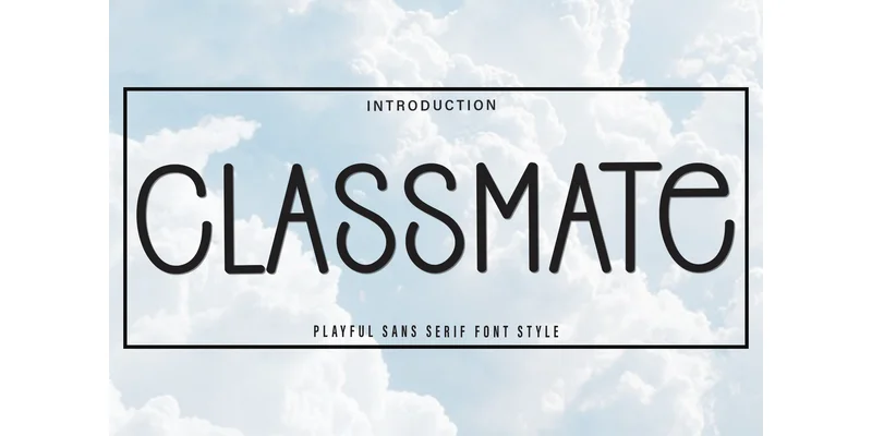 Classmate Font by Inermedia STUDIO — Sans Serif Font