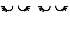 Closed Eyes by Nongyao — Dingbats Font — thumbnail 8