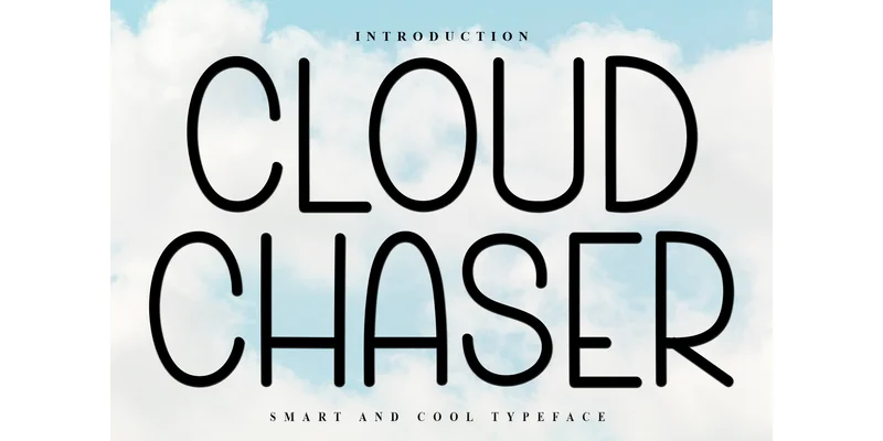 Cloud Chaser Font by FreshTypeINK — Sans Serif Font