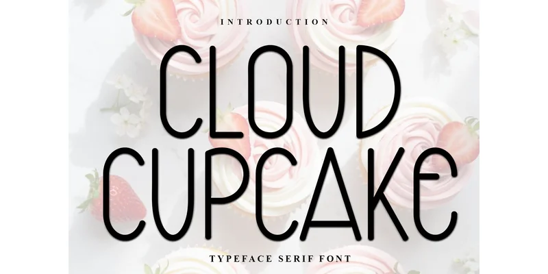 Cloud Cupcake Font by FreshTypeINK — Sans Serif Font