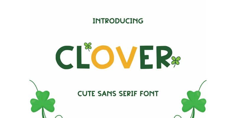 Clover Font by SiapGraph — Sans Serif Font