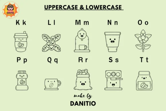 Coffee Cafe by danita.kukkai — Dingbats Font — thumbnail 3