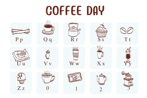 Coffee Day by Nongyao — Dingbats Font — thumbnail 3
