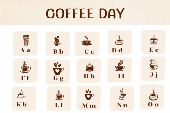 Coffee Day by Ketsarin — Dingbats Font — thumbnail 2