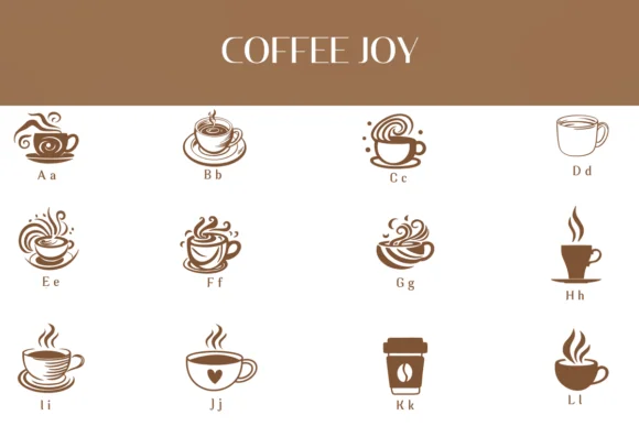 Coffee Joy by Heartcraft Atelier — Dingbats Font — thumbnail 2