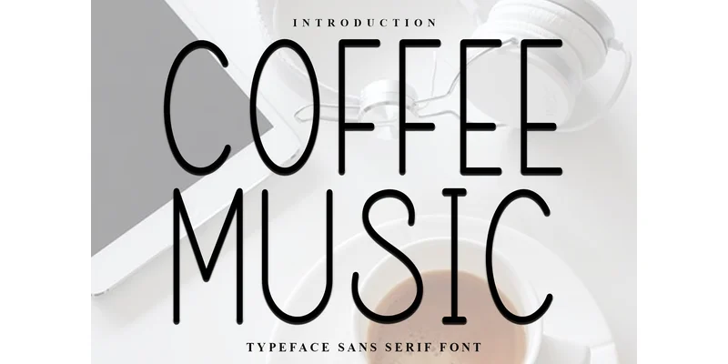 Coffee Music Font by Inermedia STUDIO — Sans Serif Font
