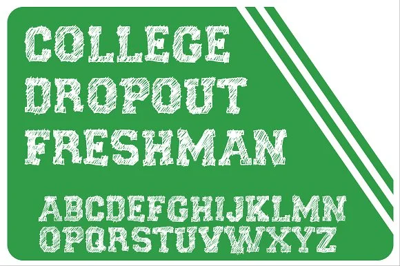 College Dropout by Good Gravy Type — Slab Serif Font — thumbnail 2