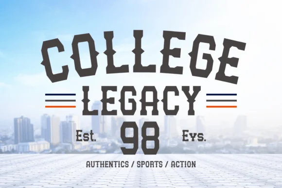 College Legacy by Eystore — Slab Serif Font