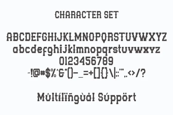 College Legacy by Eystore — Slab Serif Font — thumbnail 8