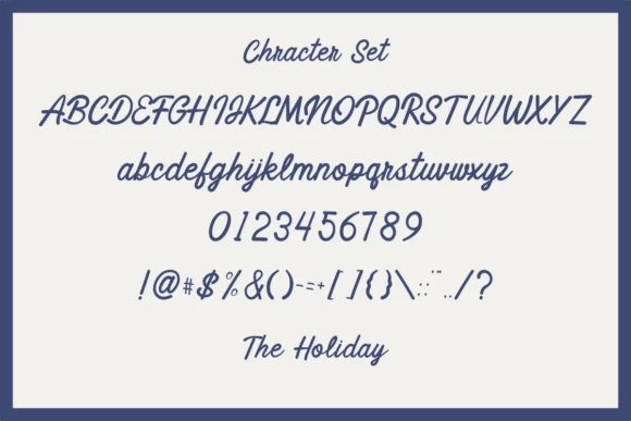 College the Holiday by Eystore — Slab Serif Font — thumbnail 8