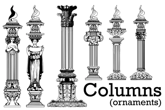 Columns by Intellecta Design — Dingbats Font