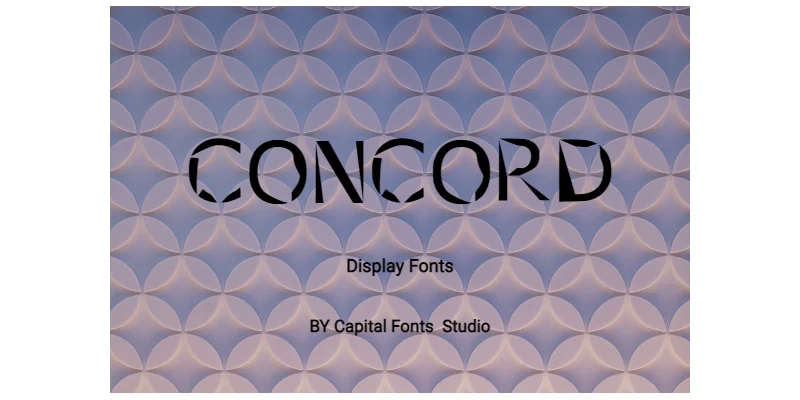 Concord Font by Bloomora Studio — Display Font