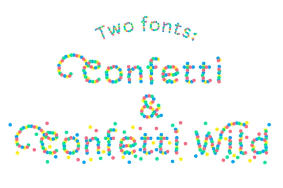 Confetti by Studio Dot by dot — Color Fonts Font — thumbnail 2