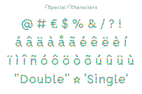 Confetti by Studio Dot by dot — Color Fonts Font — thumbnail 5