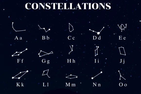 Constellations by Nongyao — Dingbats Font — thumbnail 2