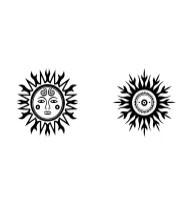 Contemporary Tribal Sun by MOMAT THIRTYONE — Dingbats Font — thumbnail 5